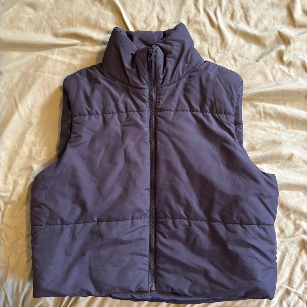 Black Puffer Vest